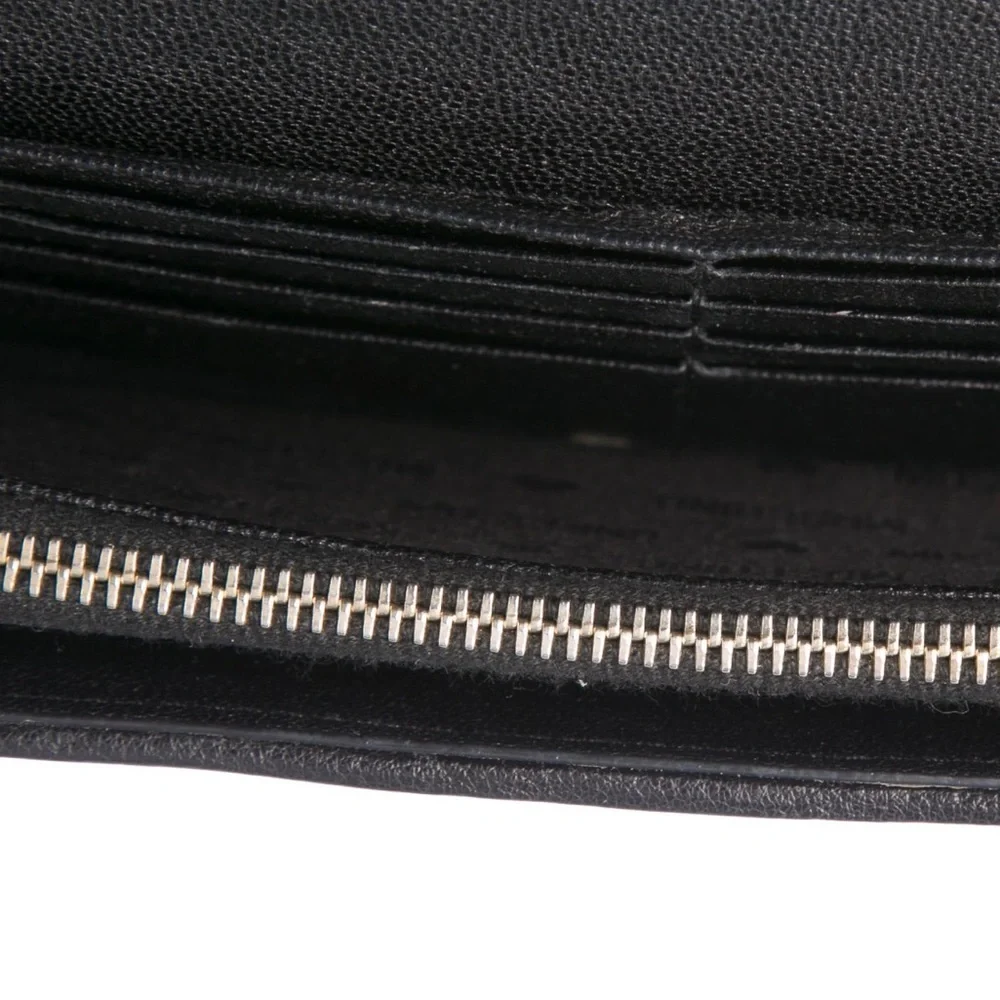 MOSCHINO Women’s Black Compact Wallet